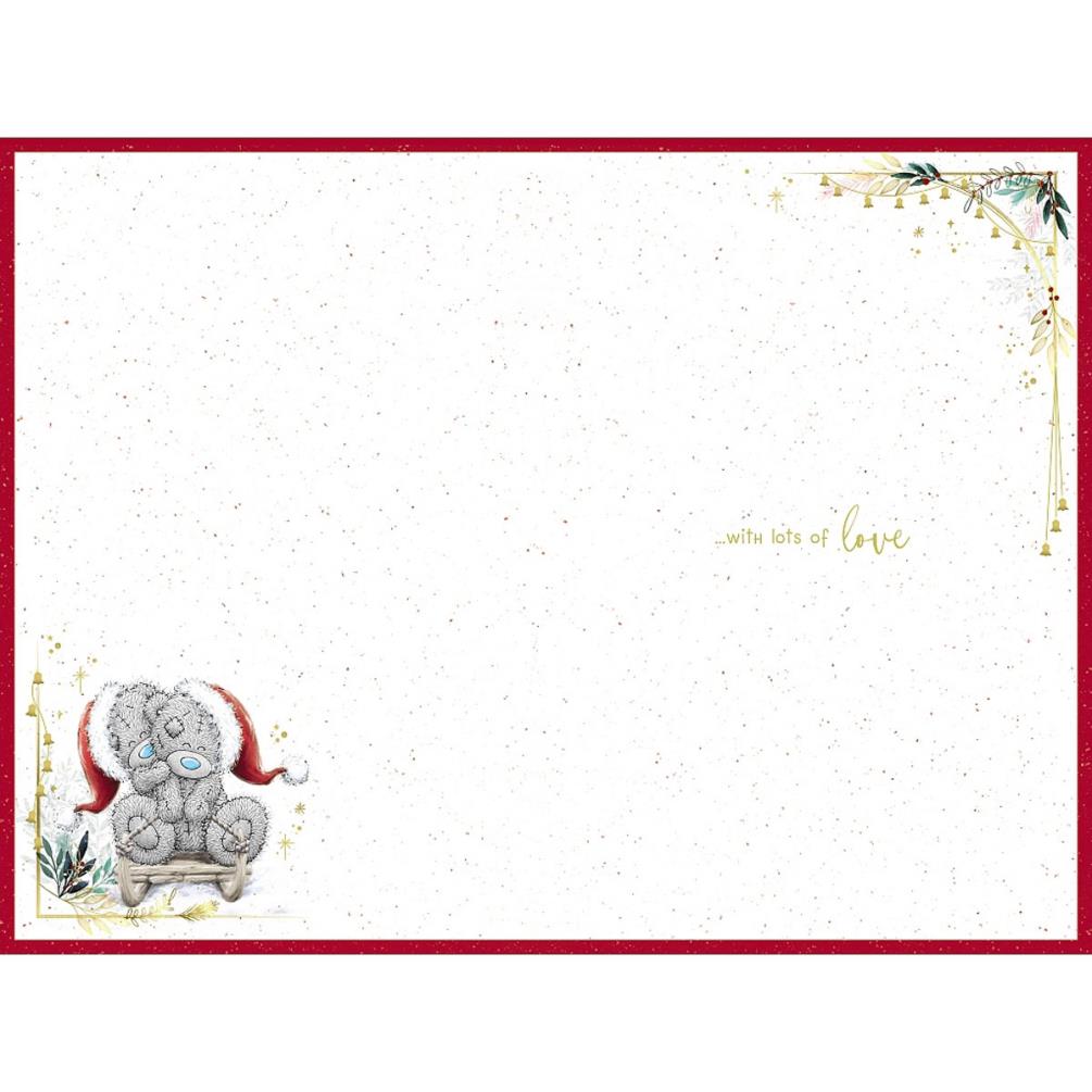 Amazing Sister Me to You Bear Christmas Card Extra Image 1